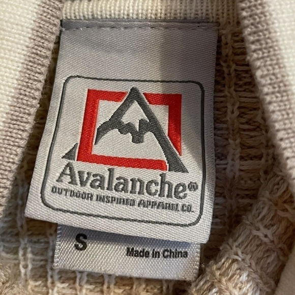 Avalanche Drawstring Cowl Neck Womens Tunic Sweater Cream Brown Pockets … - Picture 7 of 9